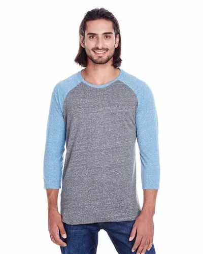 Grey/ Royal Triblend