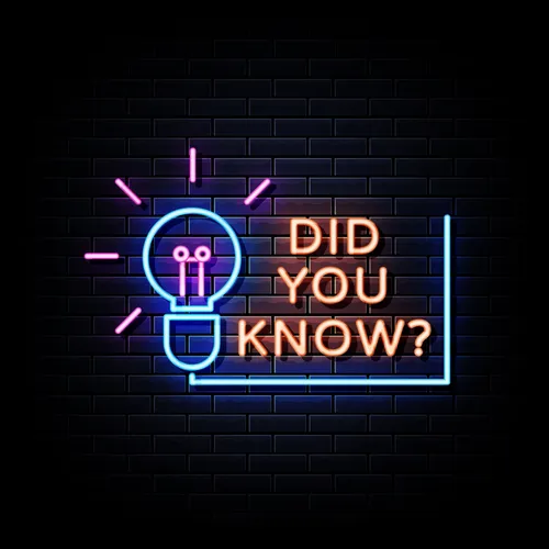 Did You Know Neon Sign - Custom T-Shirt Today