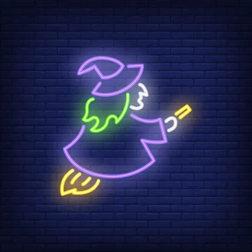 Witch Neon Sign - Custom T-Shirt Today