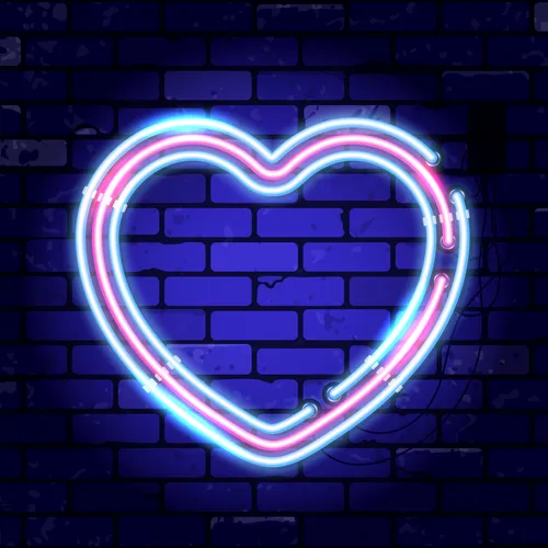 Heart Neon Sign - Custom T-Shirt Today