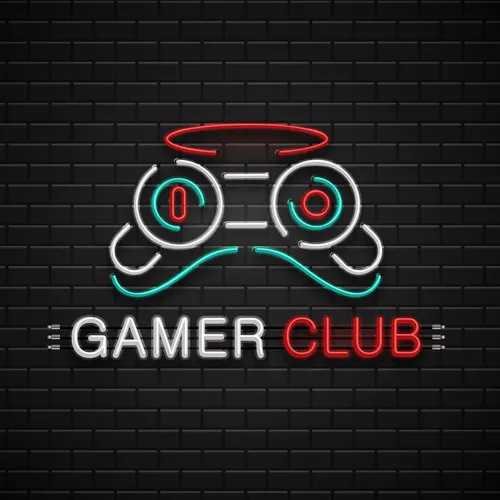 Gamer Club Neon Sign - Custom T-Shirt Today