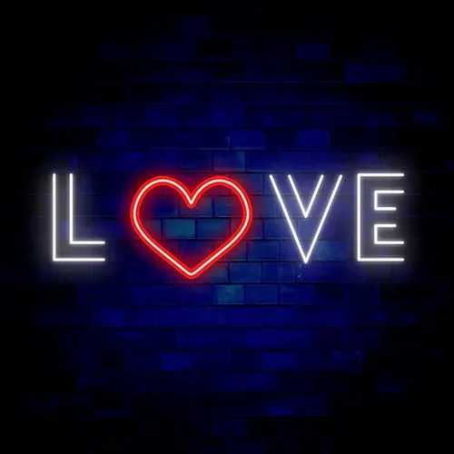 Love Heart Neon Sign - Custom T-Shirt Today