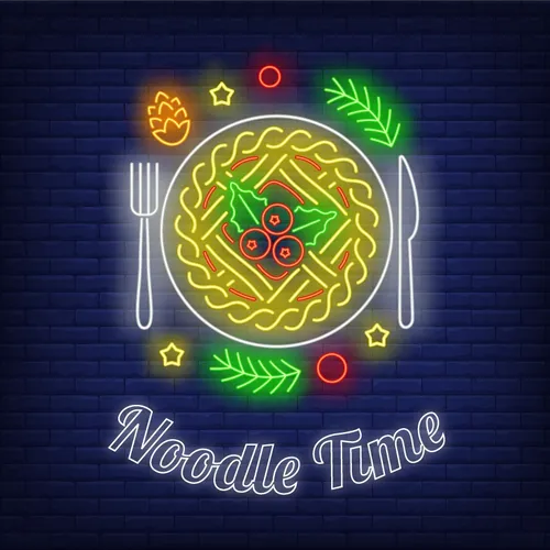 Noodle Time Neon Sign - Custom T-Shirt Today