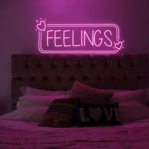 Feelings Neon Sign - Custom T-Shirt Today