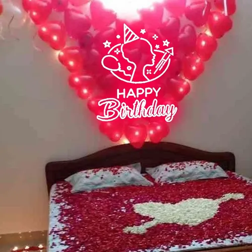 Cute Birthday Art Neon Sign - Custom T-Shirt Today