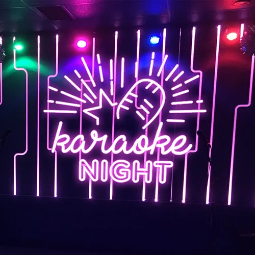 Karaoke Night Neon Sign - Custom T-Shirt Today