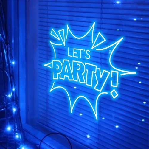 Let’s Party Neon Sign - Custom T-Shirt Today