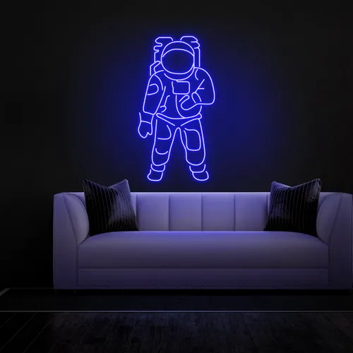 Astronaut Neon Sign - Custom T-Shirt Today