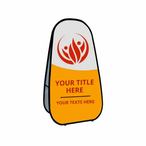 Vertical Pop Up Banners - Custom T-Shirt Today