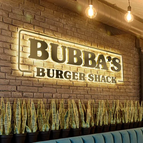 Back Lit Sign - Custom T-Shirt Today