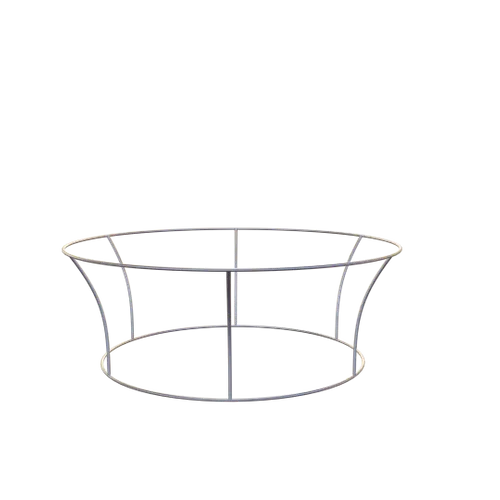 Custom Tapered Circle Personalized Trade Show Hanging Signs - Custom T-Shirt Today