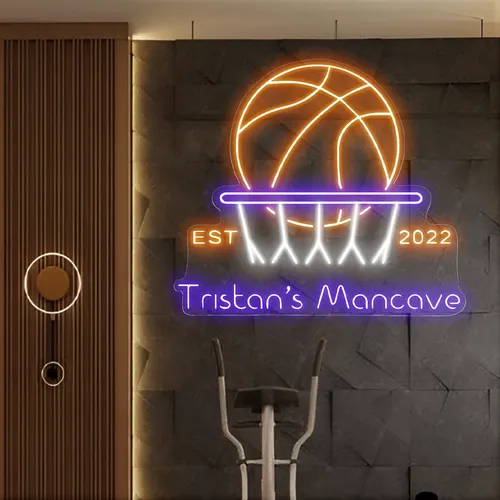 Tristans Mancave Neon Sign - Custom T-Shirt Today
