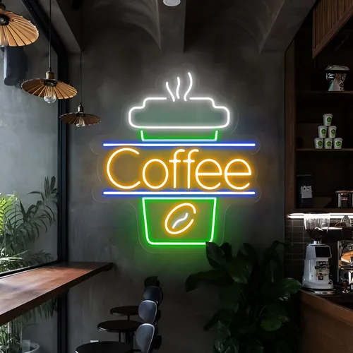 Coffee Neon Sign - Custom T-Shirt Today