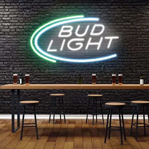 Bud Light Neon Sign - Custom T-Shirt Today