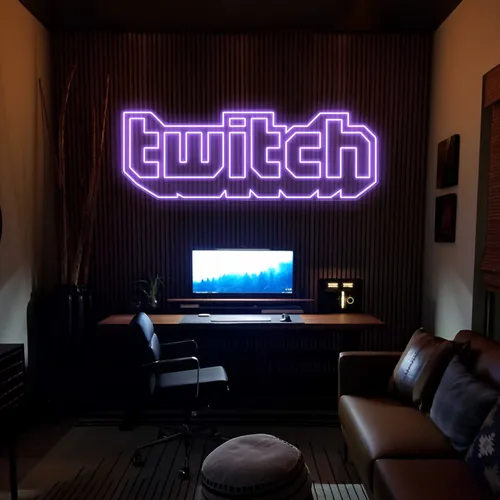 Twitch Neon Signs - Custom T-Shirt Today