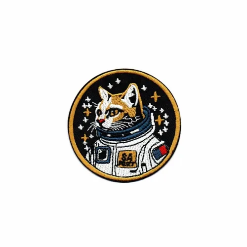 Space Cat Patch - Custom T-Shirt Today