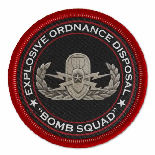 Explosive Ordinance Disposal Military Patch - Custom T-Shirt Today