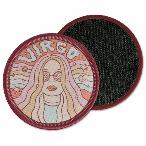 Round Virgo Velcro Patch - Custom T-Shirt Today