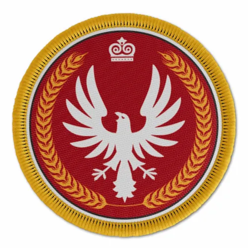 Yello and Red Bird Military Patch - Custom T-Shirt Today