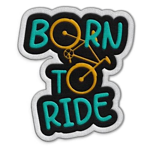 Born To Ride Hat Patch - Custom T-Shirt Today