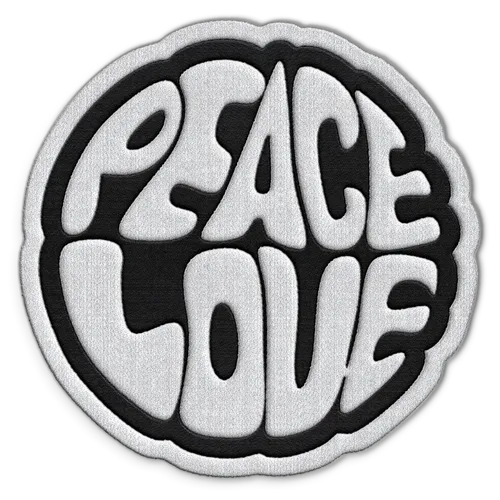 Peace Love Hat Patch - Custom T-Shirt Today