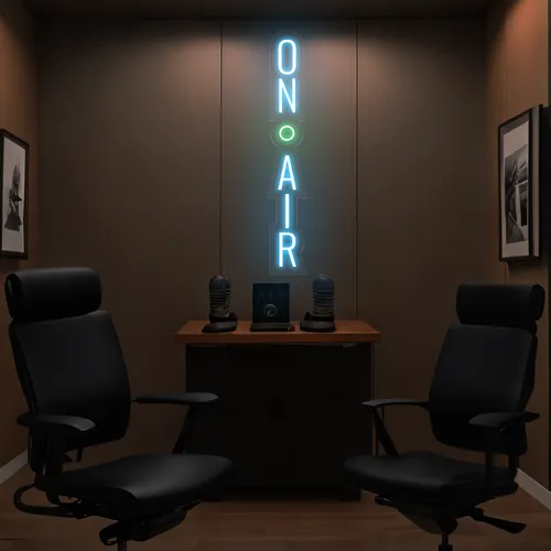 On Air Vertical Neon Sign - Custom T-Shirt Today