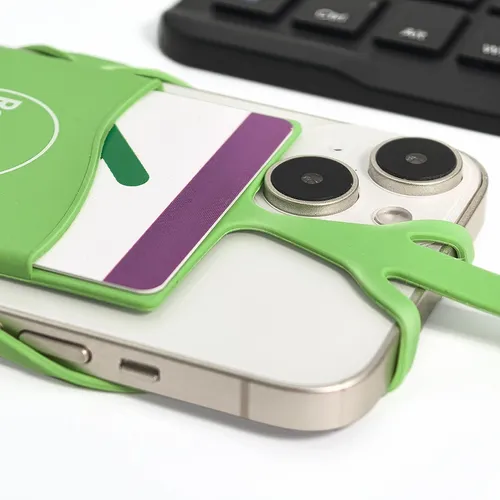 Lanyard Silicone Phone Wallet Holder - Custom T-Shirt Today