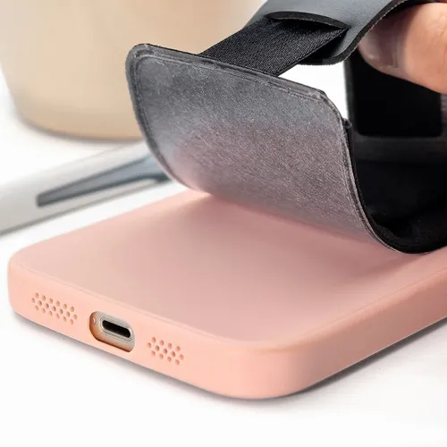 Leather Phone Wallet with Hand Grip - Custom T-Shirt Today