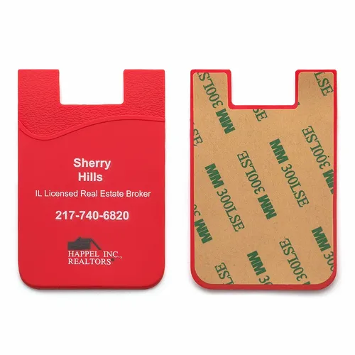 Silicone Phone Wallet Card Holder - Custom T-Shirt Today