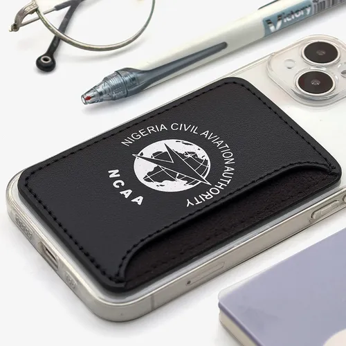 Leather Phone Wallet with Side Slit - Custom T-Shirt Today