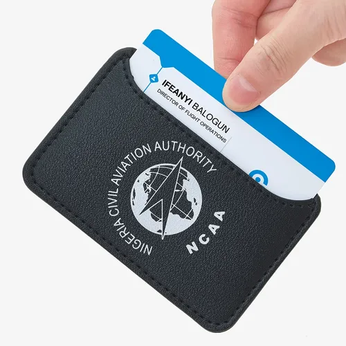 Leather Phone Wallet with Side Slit - Custom T-Shirt Today