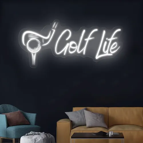 Golf Life Neon Sign - Custom T-Shirt Today
