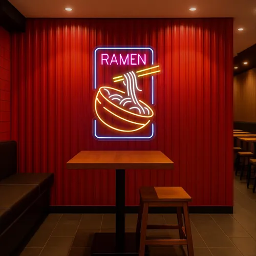 Custom Ramen Neon Signs - Custom T-Shirt Today