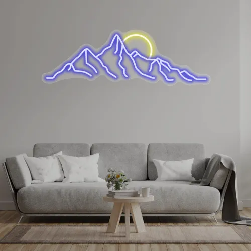 Custom Mountain Neon Signs - Custom T-Shirt Today