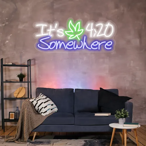 Custom 420 Neon Sign - Custom T-Shirt Today