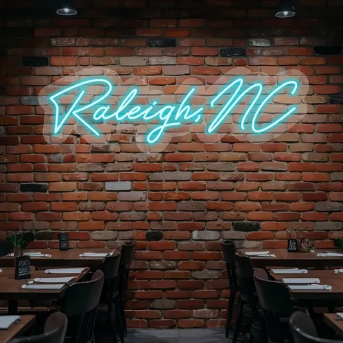 Custom Neon Signs In Raleigh, NC - Custom T-Shirt Today
