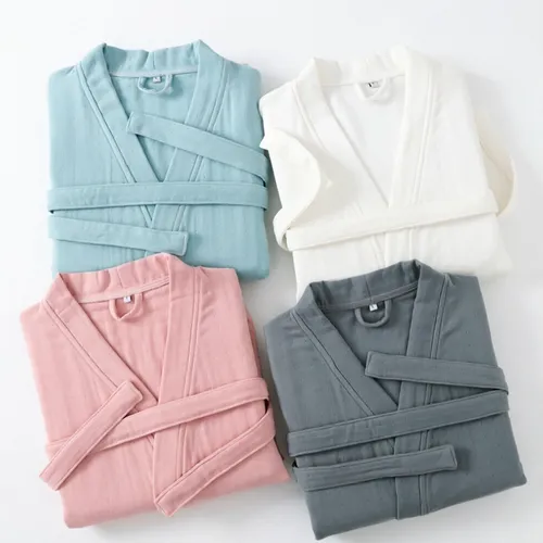 4 Layer Gauze Cotton Bathrobes - Custom T-Shirt Today