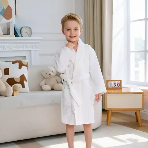 Custom Kids Waffle Robes - Custom T-Shirt Today
