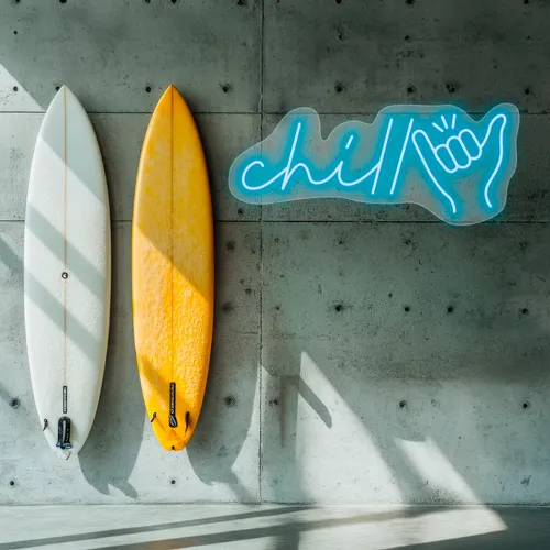 Custom Chill Neon Signs - Custom T-Shirt Today