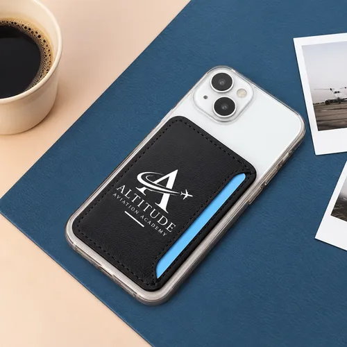 Leather Phone Wallet with Side Slit - Custom T-Shirt Today