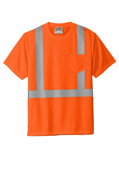 CornerStone ANSI 107 Class 2 Mesh Tee. CS200 - Custom T-Shirt Today