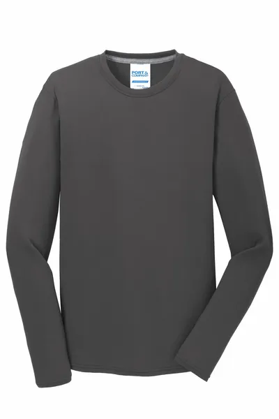 Port & Company Long Sleeve Performance Blend Tee. PC381LS - Custom T-Shirt Today
