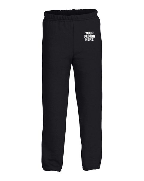 Gildan Youth Heavy Blend 8 oz., 50/50 Sweatpants - Custom T-Shirt Today