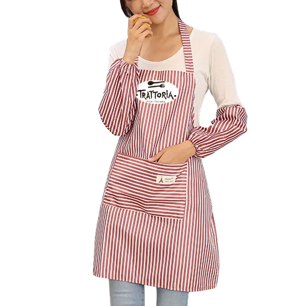 Waterproof Polyester Stripe Apron - Custom T-Shirt Today