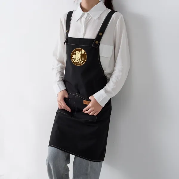 Strap Canvas Apron - Custom T-Shirt Today