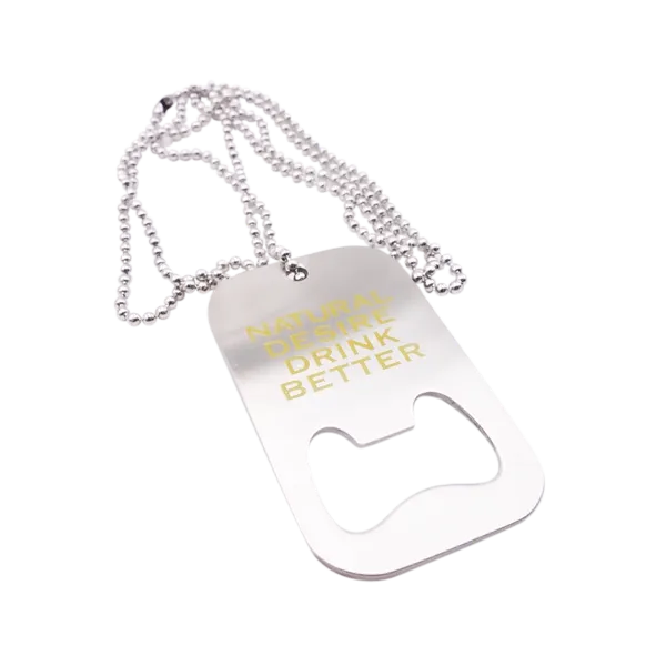 Dog Tag Bottle Opener - Custom T-Shirt Today