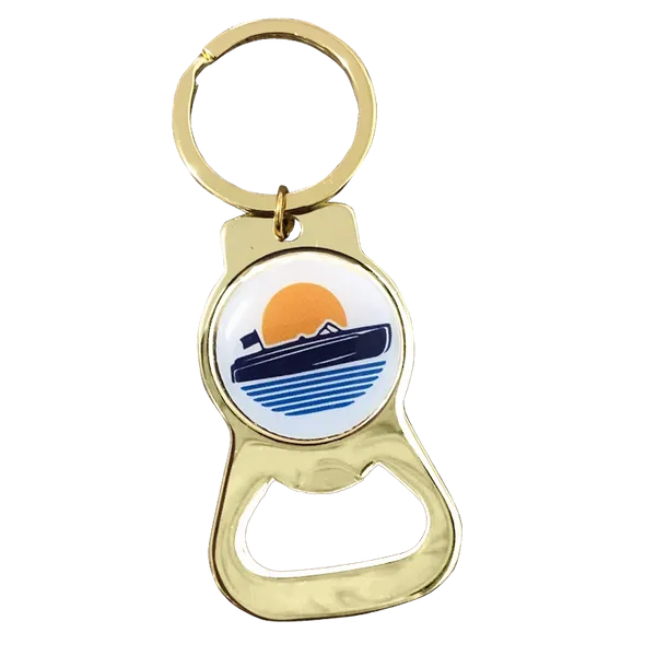 Gold Alloy Bottle Opener - Custom T-Shirt Today