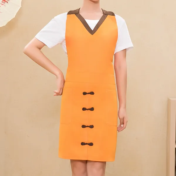 Modern Bungalow Polyester Apron - Custom T-Shirt Today