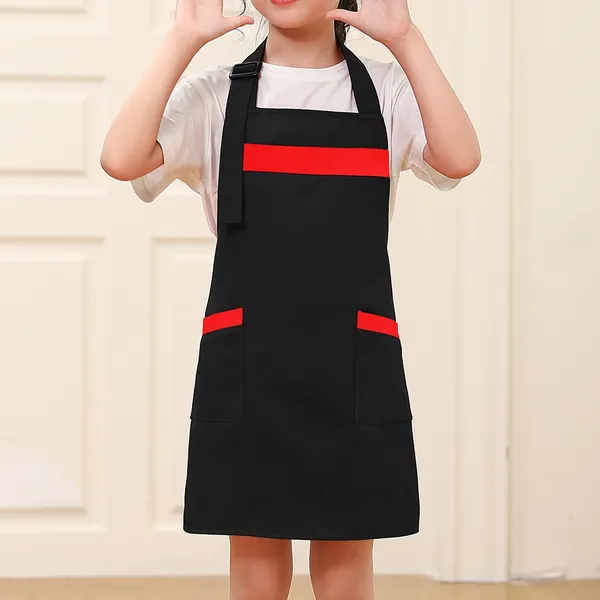 Kids Tiny Cotton Neck Strap Apron - Custom T-Shirt Today
