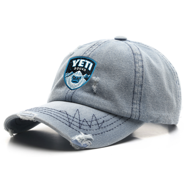 Modern Tattered Denim Cap - Custom T-Shirt Today